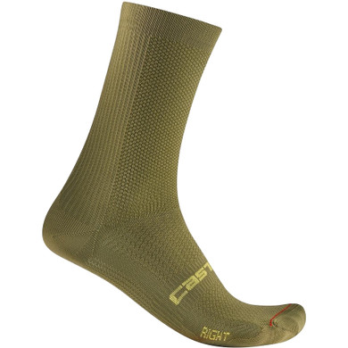 Castelli Espresso 18 Socks Sage