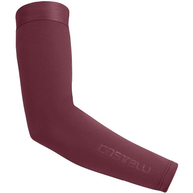 Castelli Espresso Arm Warmers Deep Bordeaux
