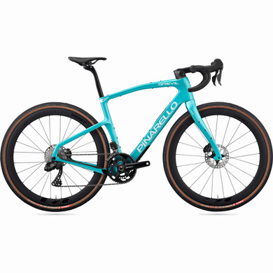 Pinarello Grevil F7 Force XPLR E1 Complete Bike Stone Turqoise