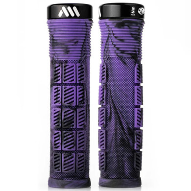 All Mountain Style Rise Grips - Purple Camo
