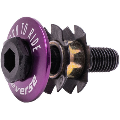 Reverse Components Barspin TopCap Purple
