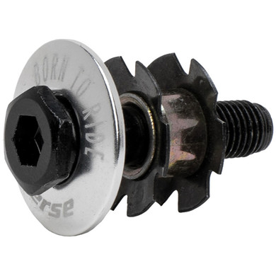 Reverse Components Barspin TopCap Silver