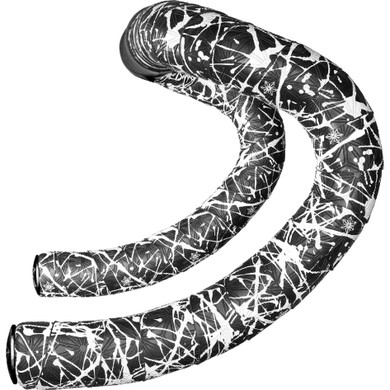 Supacaz Super Sticky Kush Splat White + Blk Star Plugz