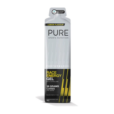 PURE Performance + Race Energy Gel - Lemon Inner