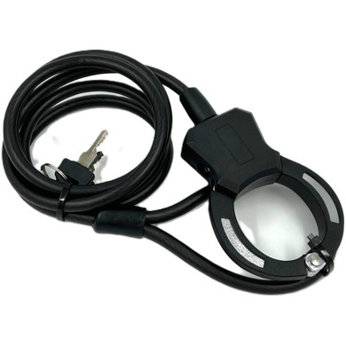 JetBlack Cuff Cable Key Lock 8x1500mm