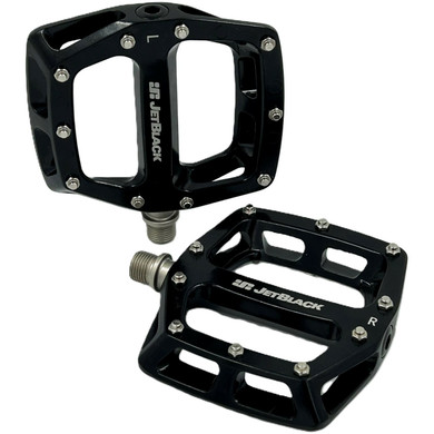 JetBlack Flat Out Pedals Black