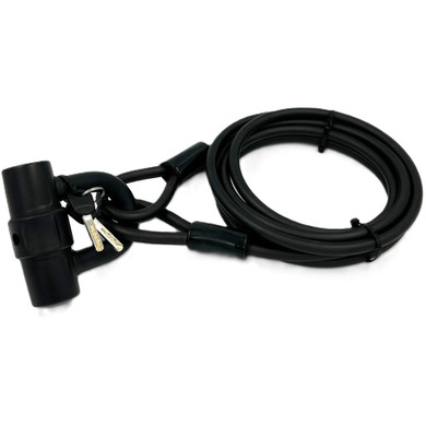 JetBlack Traveler Cable w/Key Lock 10x3000mm