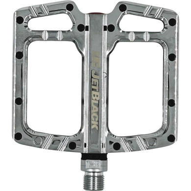 JetBlack Ultralite MTB Pedals Chrome
