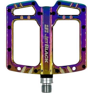 JetBlack Ultralite MTB Pedals Oil Slick