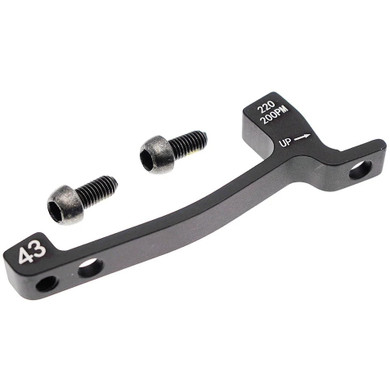 Hayes 200mm Post Mount Bracket for 220mm Rotor