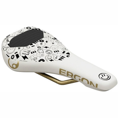 Ergon SM Downhill Comp Saddle Vali Höll Edition White/Gold
