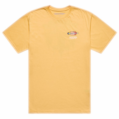 Troy Lee Designs Feather Short Sleeve Tee Bleached Melon