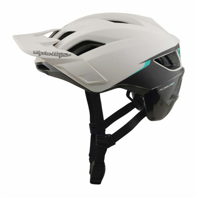 Troy Lee Designs Flowline SE AS Helmet Stacks Pumice / Real Teal