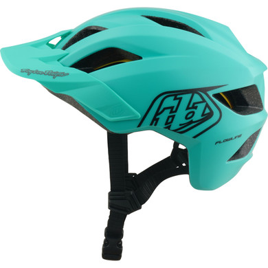 Troy Lee Designs Flowline Youth AS Helmet Point Charcoal / Real Teal