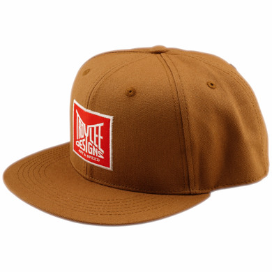 Troy Lee Designs Handlebar Flat Bill Snapback Hat Sienna