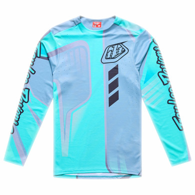 Troy Lee Designs Sprint Pro Long Sleeve Jersey Lowrider Real Teal