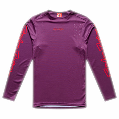 Troy Lee Designs Sprint Pro Long Sleeve Jersey Mono Sangria