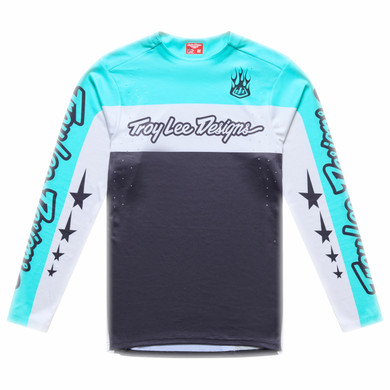 Troy Lee Designs Sprint Pro Long Sleeve Jersey Yo Moto Carbon
