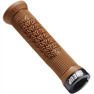 OneUp Components Jackson Goldstone Lock-On Grips Tan