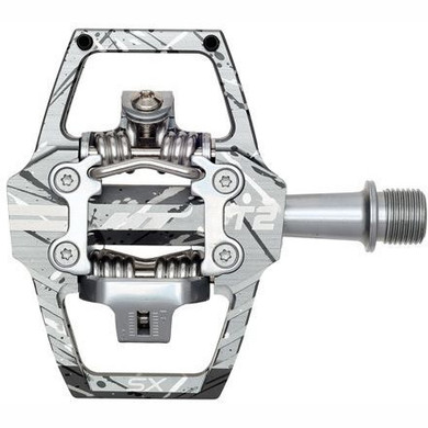 HT Components T2-SX Pedals Grey Camo