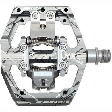 HT Components X3 Pedals Grey Camo