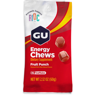 GU Fruit Punch Energy Chews 60g