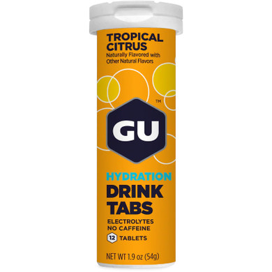 GU Hydration Drink Tablets Tropical Citrus 12 Tablets