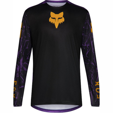 Fox Ranger Long Sleeve Jersey Image Print Plum