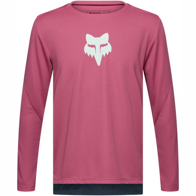 Fox Ranger Long Sleeve Youth Fox Head Jersey Berry