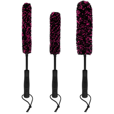 Muc-Off Microfibre Brush Set x 3