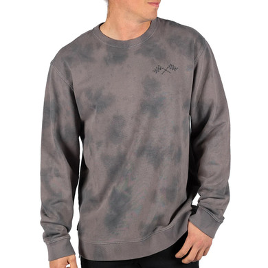 Fasthouse Crossroad Crew Neck Pullover Shadow Crystal Wash