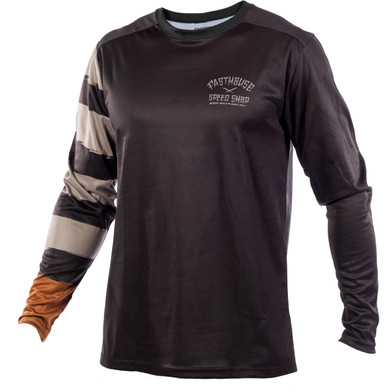 Fasthouse Impakt Endo Long Sleeve Jersey Black/Pewter