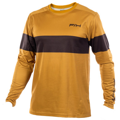 Fasthouse Impakt Ribot Long Sleeve Jersey Butterscotch
