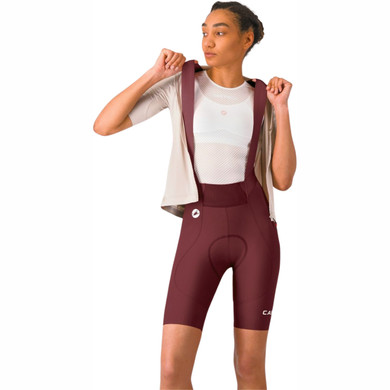 Castelli Espresso 2 Womens DT Bibshort Deep Bordeaux