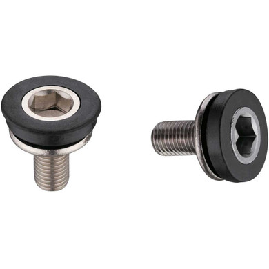 FSA Crank Bolt M8 Square Taper Cranks 2pk Chrome