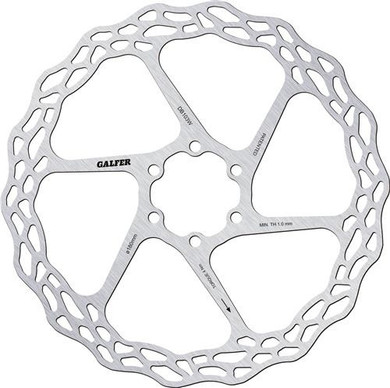 Galfer Wave Fixed 1.8mm 6-Bolt Disc Brake Rotor 180mm