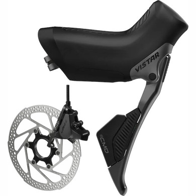 TRP VISTAR Hydraulic Brake/Shifter Set Gunmetal Grey Left