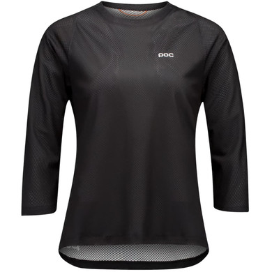 POC Womens Motion Air 3/4 Jersey Uranium Black