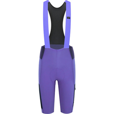 Soomom Womens Escape Utility Bib Shorts Shadowberry
