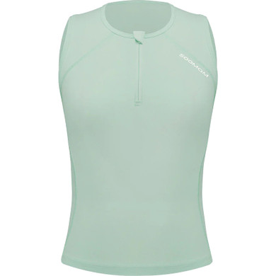 Soomom Womens Sleeveless Base Aero Vest Mistleaf