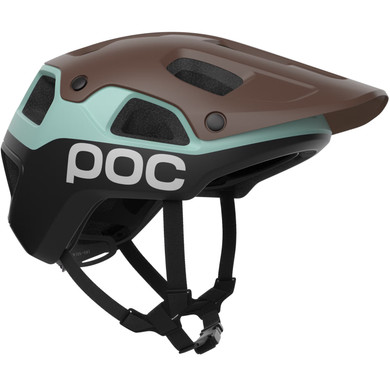 POC Cularis Pure MTB Helmet Bronzite Brown Matt/Lazurite Blue Matt