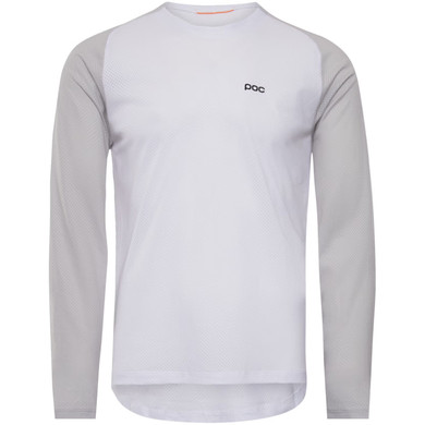 POC Mens Motion Air LS Jersey Hydrogen White