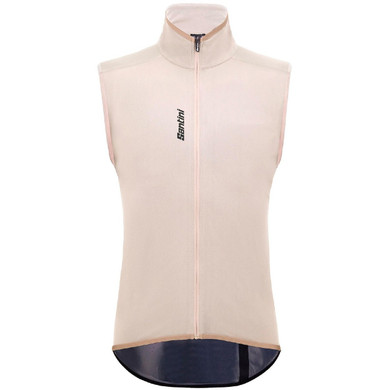 Santini Magic Pocketable Rain Vest Cappuccino