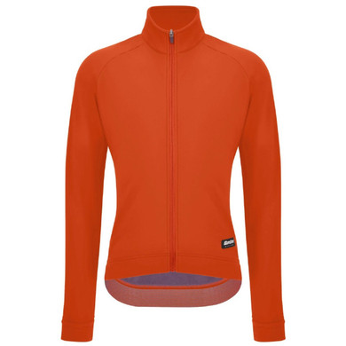 Santini RTR Winter Fleece Jacket Deep Orange