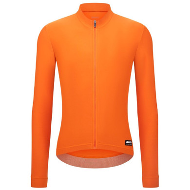 Santini RTR Winter L/Sleeve Jersey Deep Orange