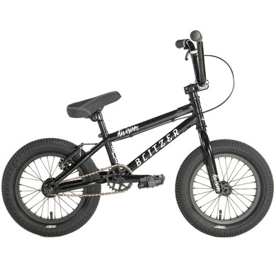 Division Blitzer 14" BMX Bike Gloss Black