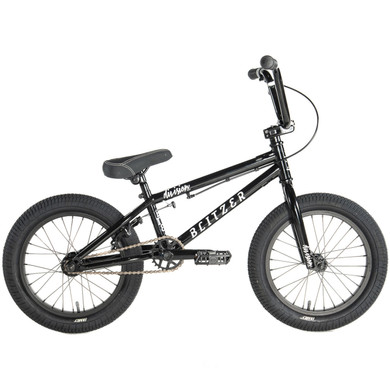 Division Blitzer 16" BMX Bike Gloss Black