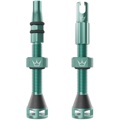 Peaty's Holeshot Fast Flow Tubeless Valves 60mm Jade