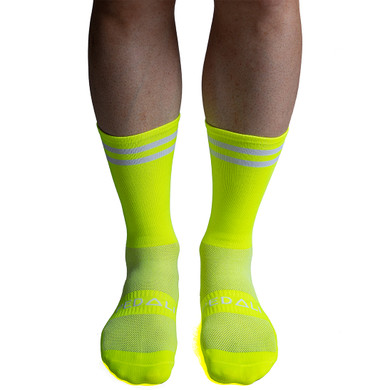 PEDALI Ascent Socks Fluro Yellow Socks