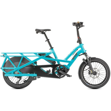 Tern GSD S10 Gen 2 Cargo E-Bike Beetle Blue/Dark Grey